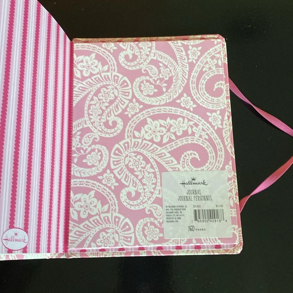 Pink Floral Hallmark Notebooks and Journal NWT